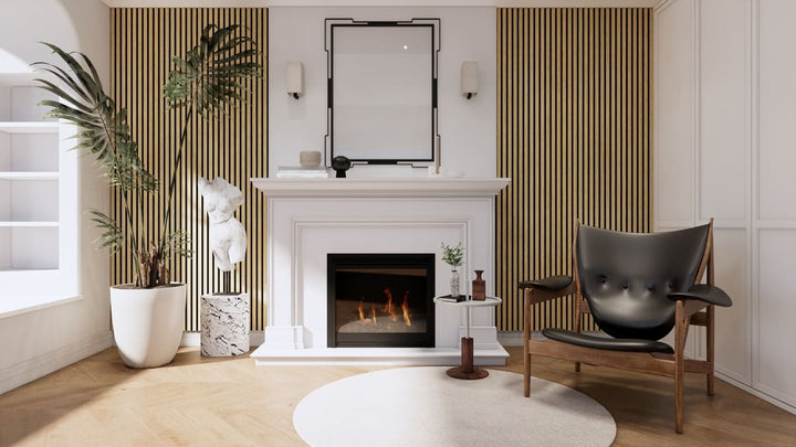 White Oak WA270 - Walldi Acoustic Wall Panel 2'x 9'
