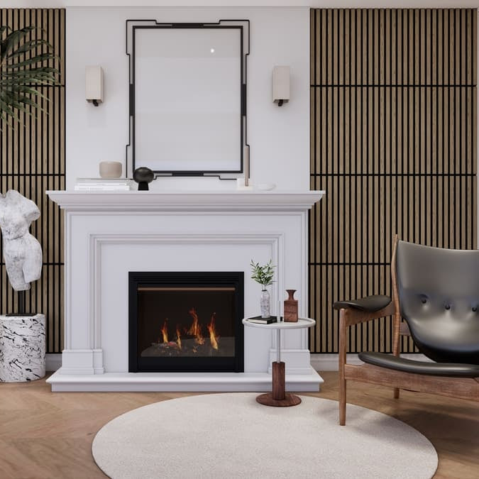 Natural Walnut WA011 - Walldi Acoustic Wall Panel 2' x 2'