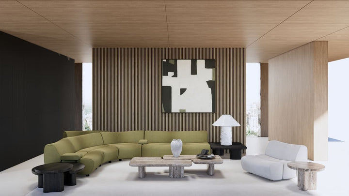 Natural Walnut WA271 - Walldi Acoustic Wall Panel 2'x 9'