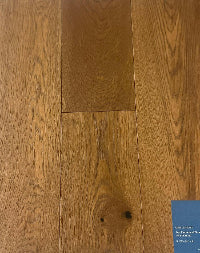 A close up of Alcott Novella premium 6-½” engineered hardwood flooring from Canadian Standard.