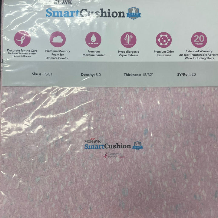 Mohawk Smart Cushion - 15/32" Carpet Underlay with Moisture Barrier