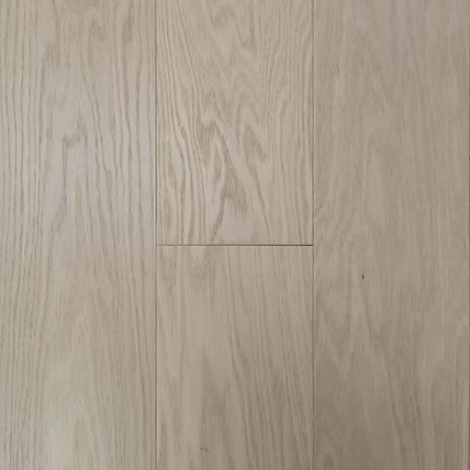 Close-up of BARI AR1312 - Green Touch 7"*3/4" American Oak engineered hardwood flooring sample. Available at Advanced Flooring Waterloo. 