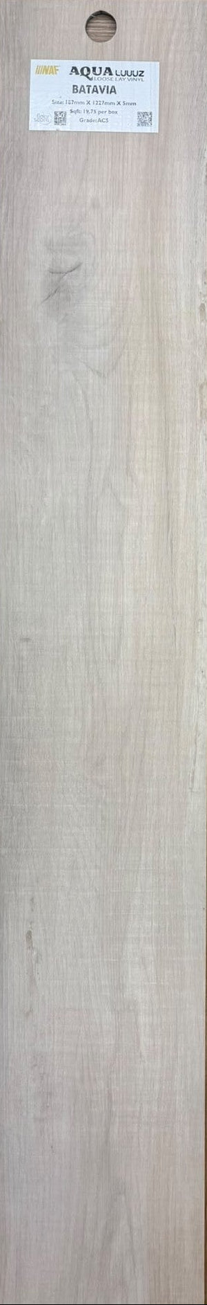 BATAVIA - AQUALUUUZ Dryback Commercial / Looselay Vinyl 5mm