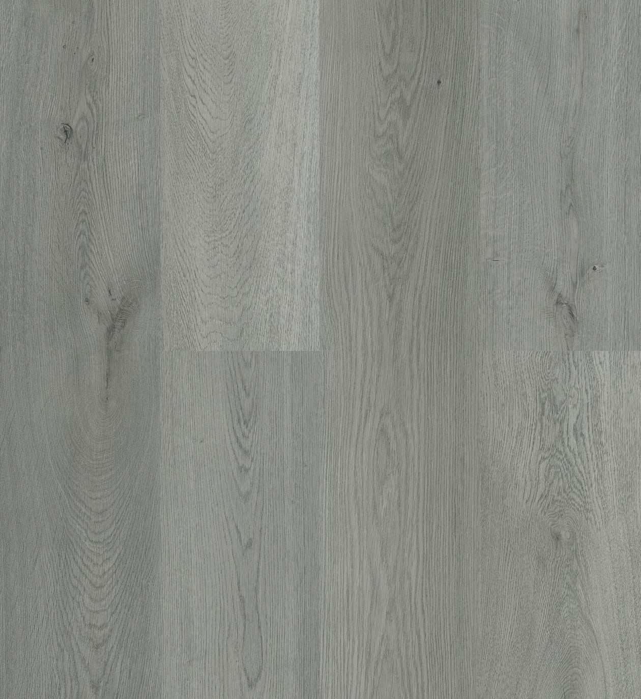 Close-up showing the texture and color of Bondi Purelux vinyl plank flooring with cork underlay.