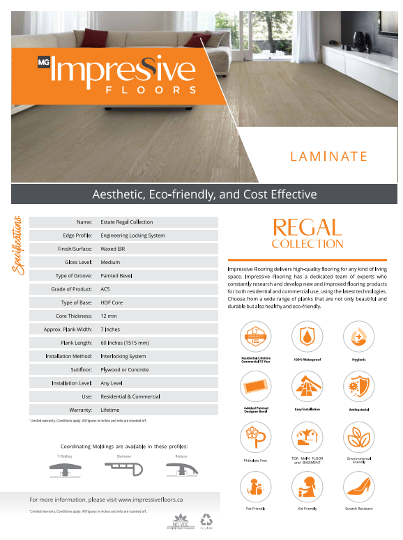 Harmony - Impressive Floors Regal Collection 12mm Laminate