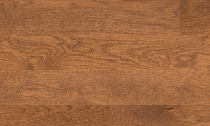 Close-up of Caravan 6" x 9/16" engineered European oak hardwood flooring from Outer Banks Clic collection, 2.5mm veneer layer, and Light wire-brushed texture. Available at Advanced Flooring Waterloo. 