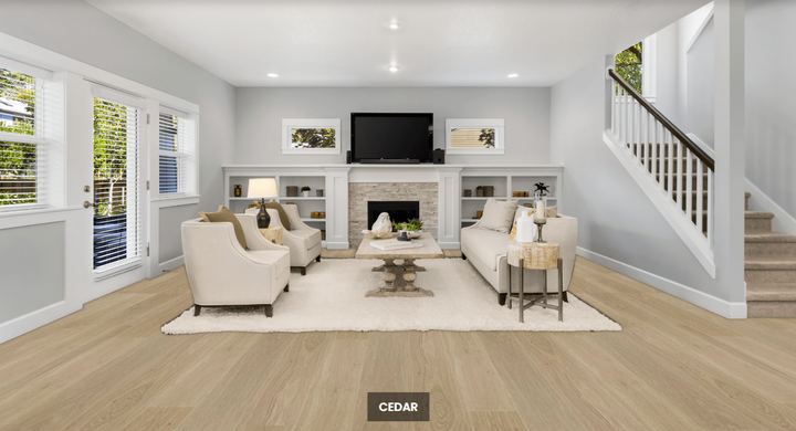 Cedar - NAF 5" x 12mm OAK Engineered Hardwood Click