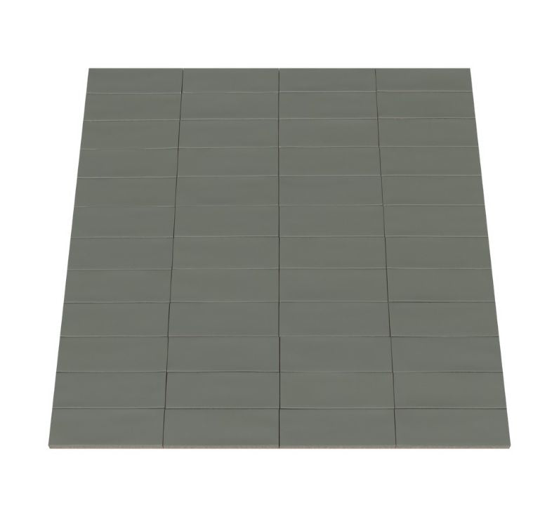 Ceratec Confetto 2x6 matte Avio grey porcelain tile flooring – durable Class 5 porcelain tile for modern interiors, available through Advanced Flooring Waterloo with expert tile installation in Kitchener and Waterloo and delivery across Canada.