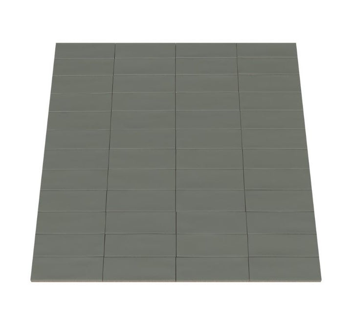 Ceratec Confetto 2x6 matte Avio grey porcelain tile flooring – durable Class 5 porcelain tile for modern interiors, available through Advanced Flooring Waterloo with expert tile installation in Kitchener and Waterloo and delivery across Canada.