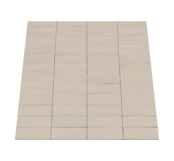 Ceratec Confetto 2x6 matte Bone beige porcelain tile flooring – neutral porcelain tile for clean, timeless interiors. Available from Advanced Flooring Waterloo with professional installation in Waterloo and Kitchener and delivery across Canada.