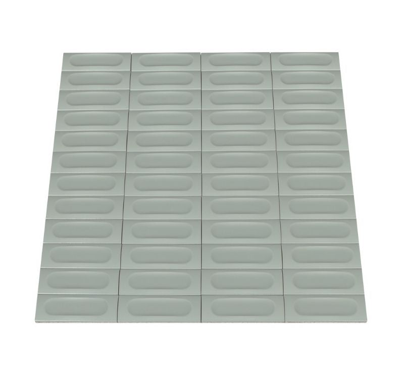 Ceratec Confetto 2x6 Struttura Azzurro green porcelain tile flooring – light green matte porcelain tile with elegant surface texture, available through Advanced Flooring Waterloo with tile installation in Waterloo and Kitchener and Canada-wide delivery.