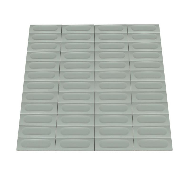 Ceratec Confetto 2x6 Struttura Azzurro green porcelain tile flooring – light green matte porcelain tile with elegant surface texture, available through Advanced Flooring Waterloo with tile installation in Waterloo and Kitchener and Canada-wide delivery.