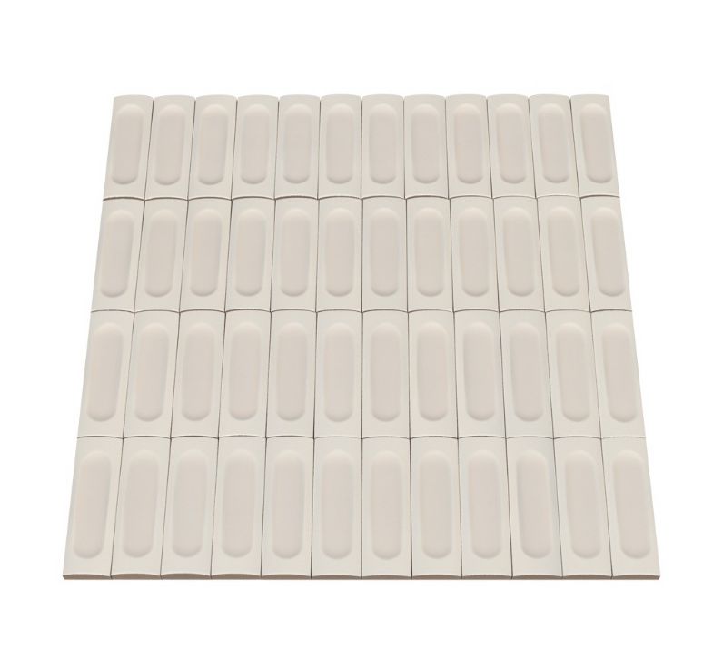 Ceratec Confetto 2x6 Struttura Bianco white porcelain tile flooring – clean textured white porcelain tile for bright kitchens and bathrooms. Supplied by Advanced Flooring Waterloo with installation in Kitchener and Waterloo and Canada-wide delivery.