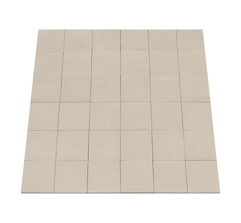 Ceratec Confetto 4x4 matte Bone beige porcelain tile flooring and wall tile – soft neutral porcelain tiles for minimalist interiors, available through Advanced Flooring Waterloo with Canada-wide delivery.