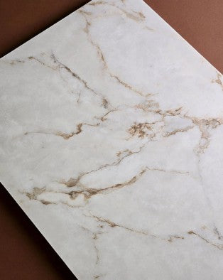 Brillium Collection 24x48 matte porcelain tile with carved marble veins