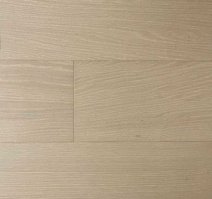Close-up showing the texture and color of Colorado NAF oak engineered hardwood flooring.