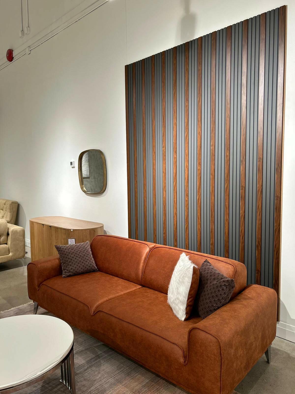 Defo Soft Touch Black - Woodland Fluted MDF Wall Panel - ADVANCED FLOORING