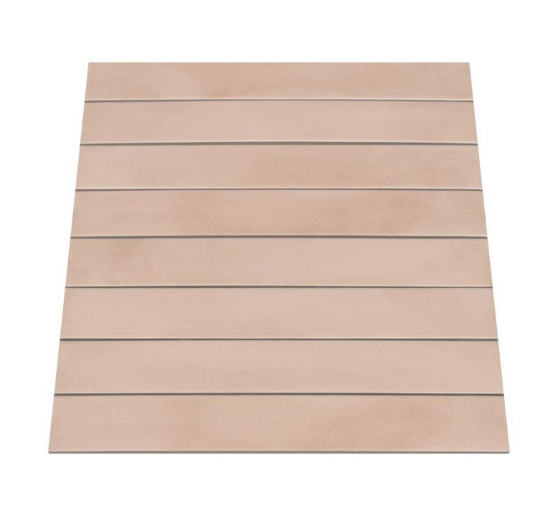 Ceratec porcelain tile sample in Earth color, ideal for floors & walls in matt finish. 