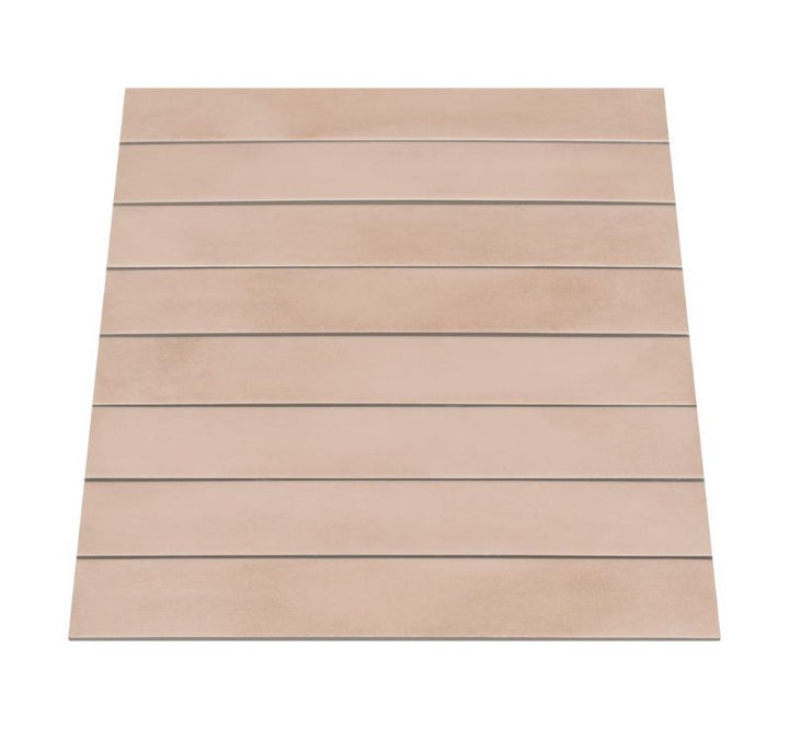Ceratec porcelain tile sample in Earth color, ideal for floors & walls in matt finish. 
