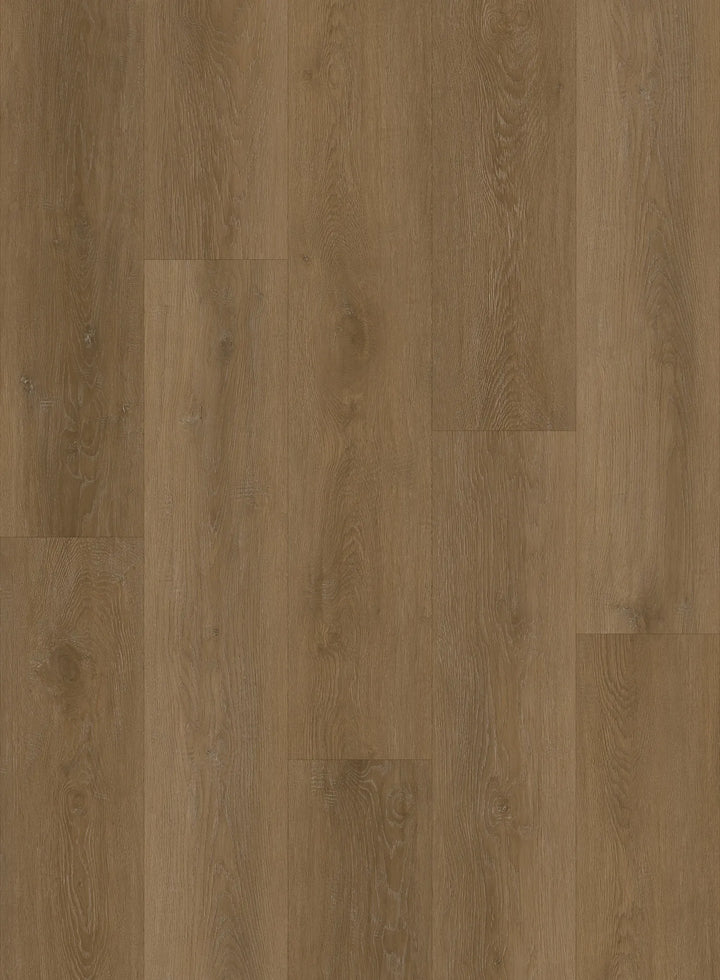 Close-up of ESKA EV411010 WPC 9MM vinyl plank showing wood texture and matte finish. Canada-wide delivery available. 