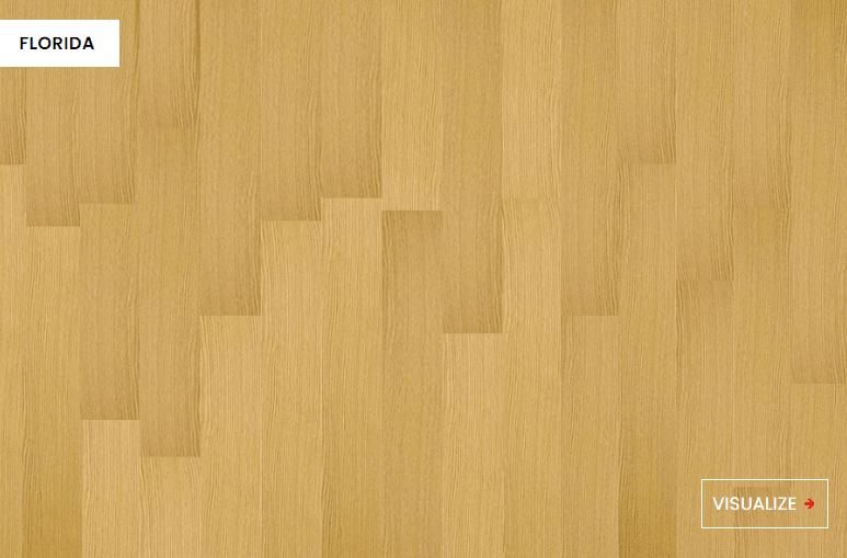 Close-up showing the texture and color of Florida NAF engineered hardwood flooring.