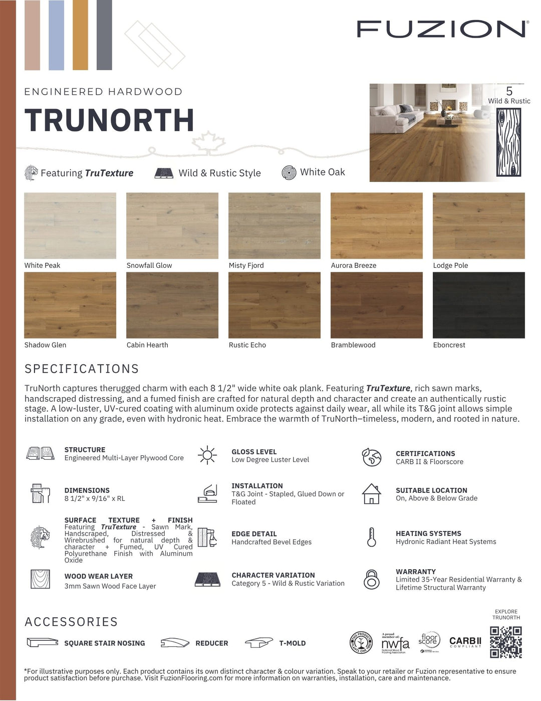 Engineered hardwood flooring collection featuring white oak designs – modern and rustic hardwood floors by Advanced Flooring Waterloo