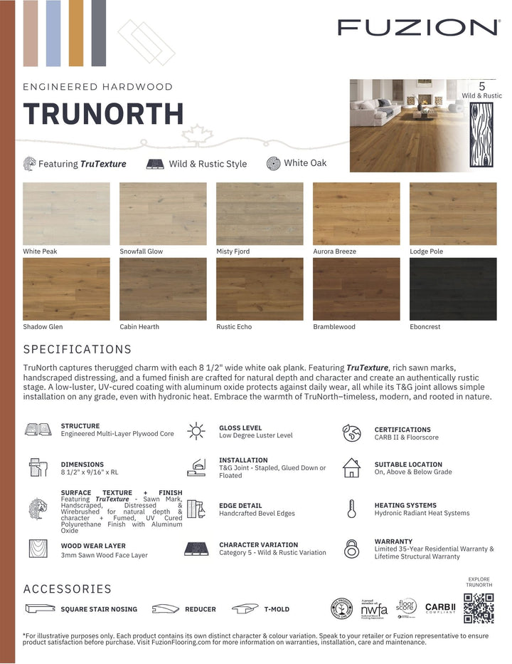 Engineered hardwood flooring collection featuring white oak designs – modern and rustic hardwood floors by Advanced Flooring Waterloo