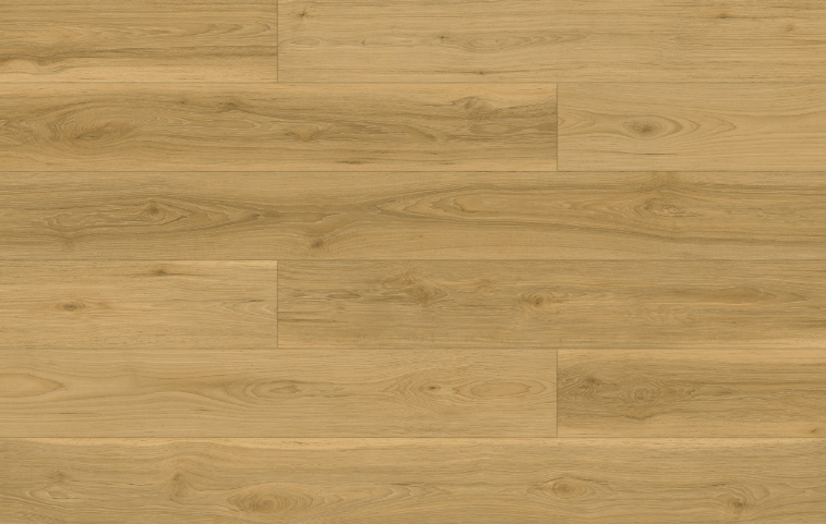 Fuzion FuzGuard Waterproof Laminate Flooring Glendale 12mm AC4 planks with 5G locking system, close-up texture detail.