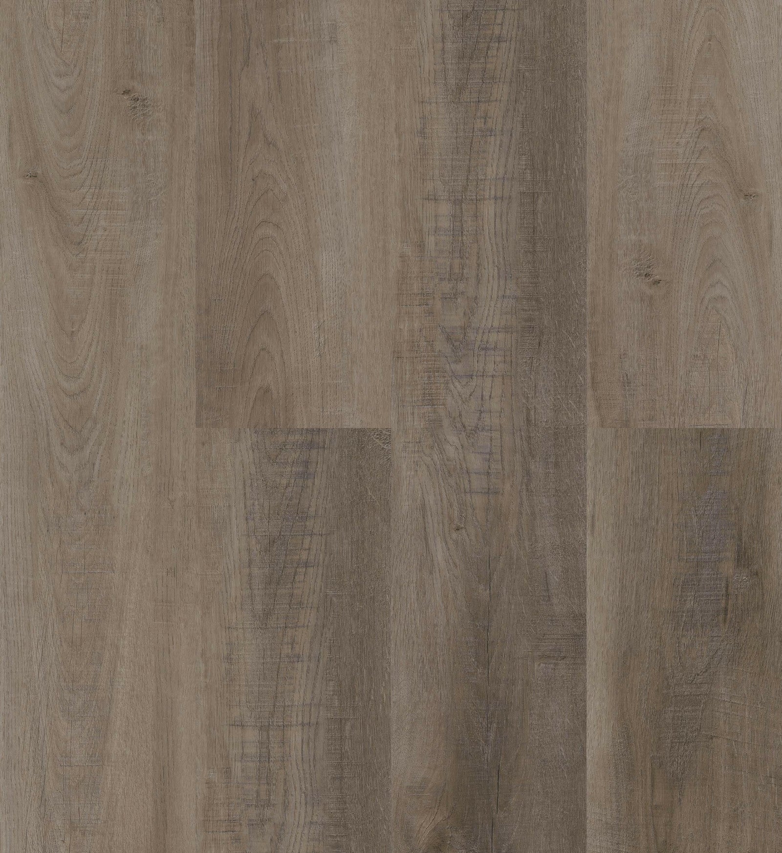 Close-up showing the texture and color of Hansel Purelux vinyl plank flooring.