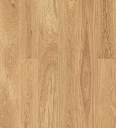 Close-up of HAWTHORNE BWOAK180HAW - Fuzion Briarwood white oak engineered hardwood, 2.5 top layer, and 7" wide planks. Shop at Advanced Flooring Waterloo, and Canada-wide delivery is available. 