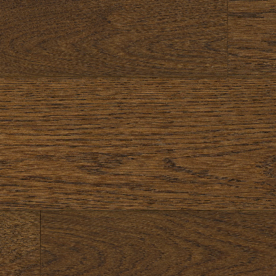 Close-up of Hazel Caress engineered hardwood flooring by Fuzion, featuring a wire-brushed oak texture, 6 1/2" x 3/4" plank. available at Advanced Flooring Waterloo.