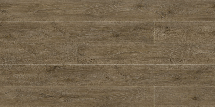 Fuzion FuzGuard Waterproof Laminate Flooring Lake Placid 12mm AC4 planks with 5G locking system, close-up texture detail.
