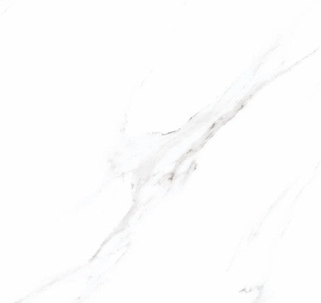 Opulence modern white marble look tile with gray veining. Canada-wide delivery available. 