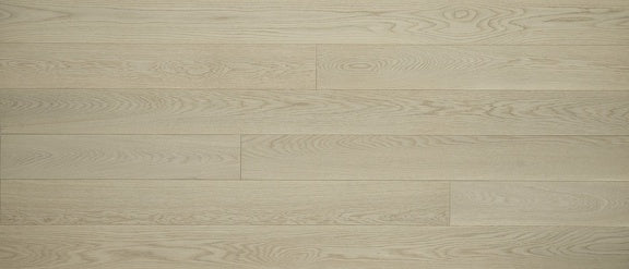 A close up of Moonlight AB Grade VIDAR premium American Oak engineered hardwood flooring.