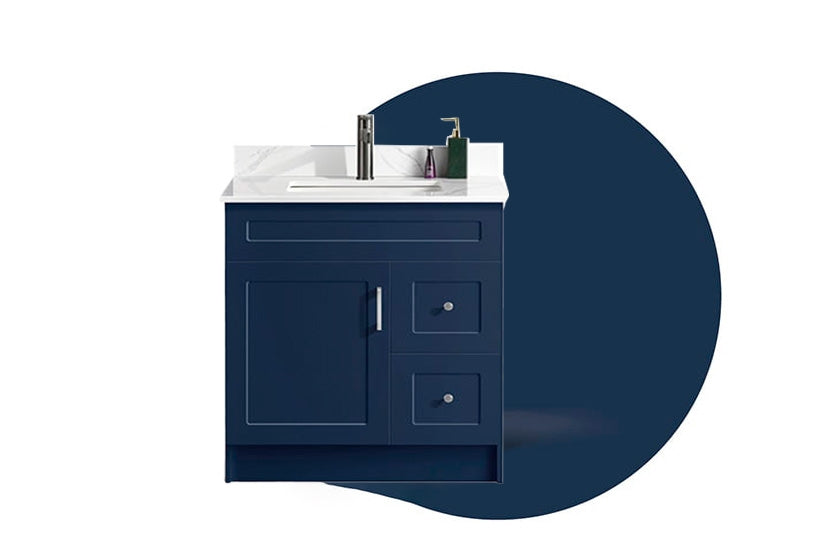 HDF Vanity 30in NAF Single sink