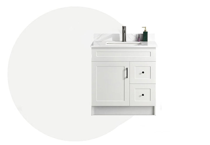 HDF Vanity 30in NAF Single sink