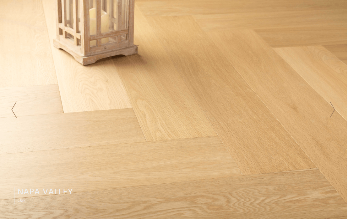 Napa Valley -GRANDEUR Herringbone Collection Engineered Hardwood 3/4" - ADVANCED FLOORING