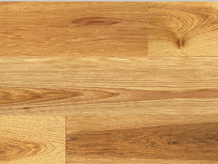Palais Biltmore engineered hardwood flooring by Fuzion showing wire brushed hickory texture, 3mm veneer layer, and wide plank detail, available at Advanced Flooring Waterloo.