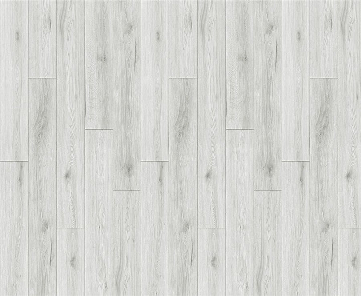 Textured gray surface with wood panel pattern