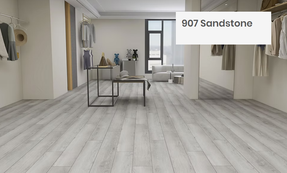 907 Sandstone - Woden Flooring SPC Vinyl 9mm Collection