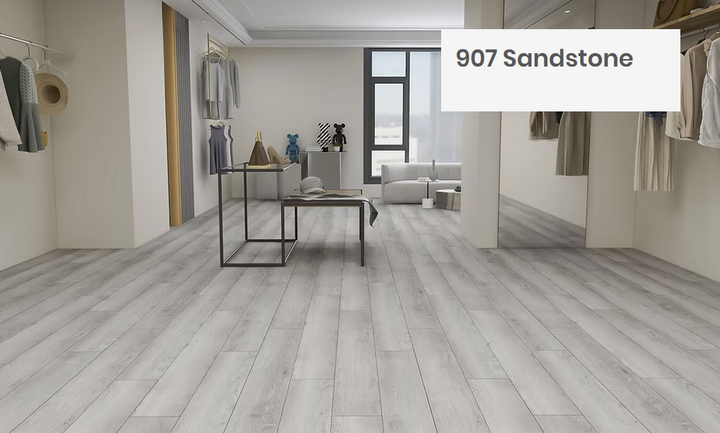 907 Sandstone - Woden Flooring SPC Vinyl 9mm Collection