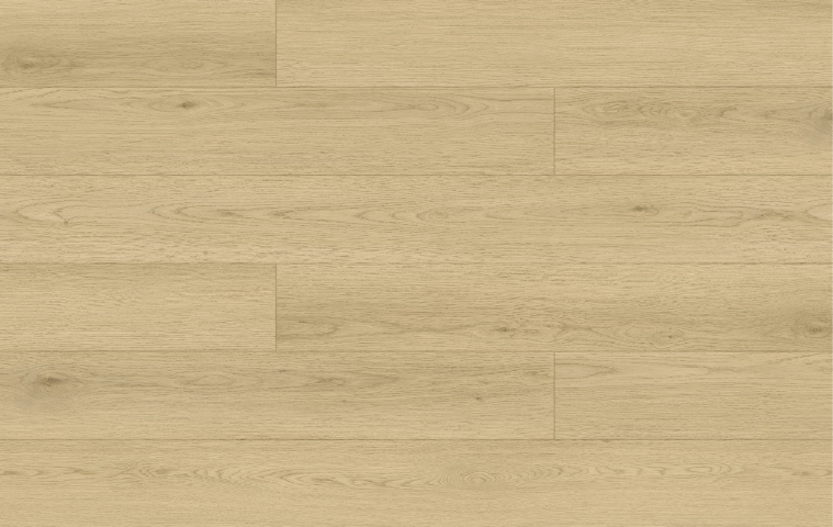 Fuzion FuzGuard Waterproof Laminate Flooring Santa Fe 12mm AC4 planks with 5G locking system, close-up texture detail.
