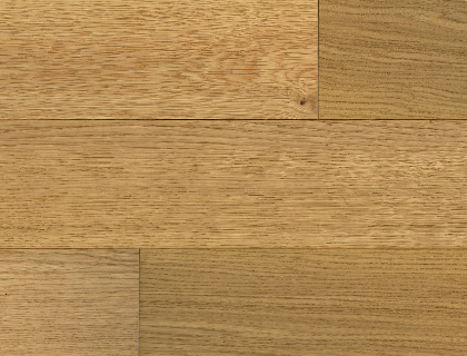 Close-up of Fusion Seashell Path 6" engineered oak hardwood flooring from Outer Banks Elite collection, 3mm veneer layer, and Light wire-brushed texture. Available at Advanced Flooring Waterloo. 