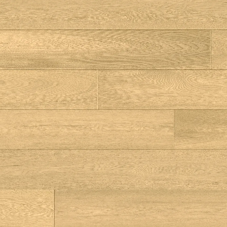 Close up of Seaside Aura by Fuzion Whistler's Village engineered hardwood collection, featuring wide planks and a durable 3mm top layer, ideal for elegant, long-lasting interiors.