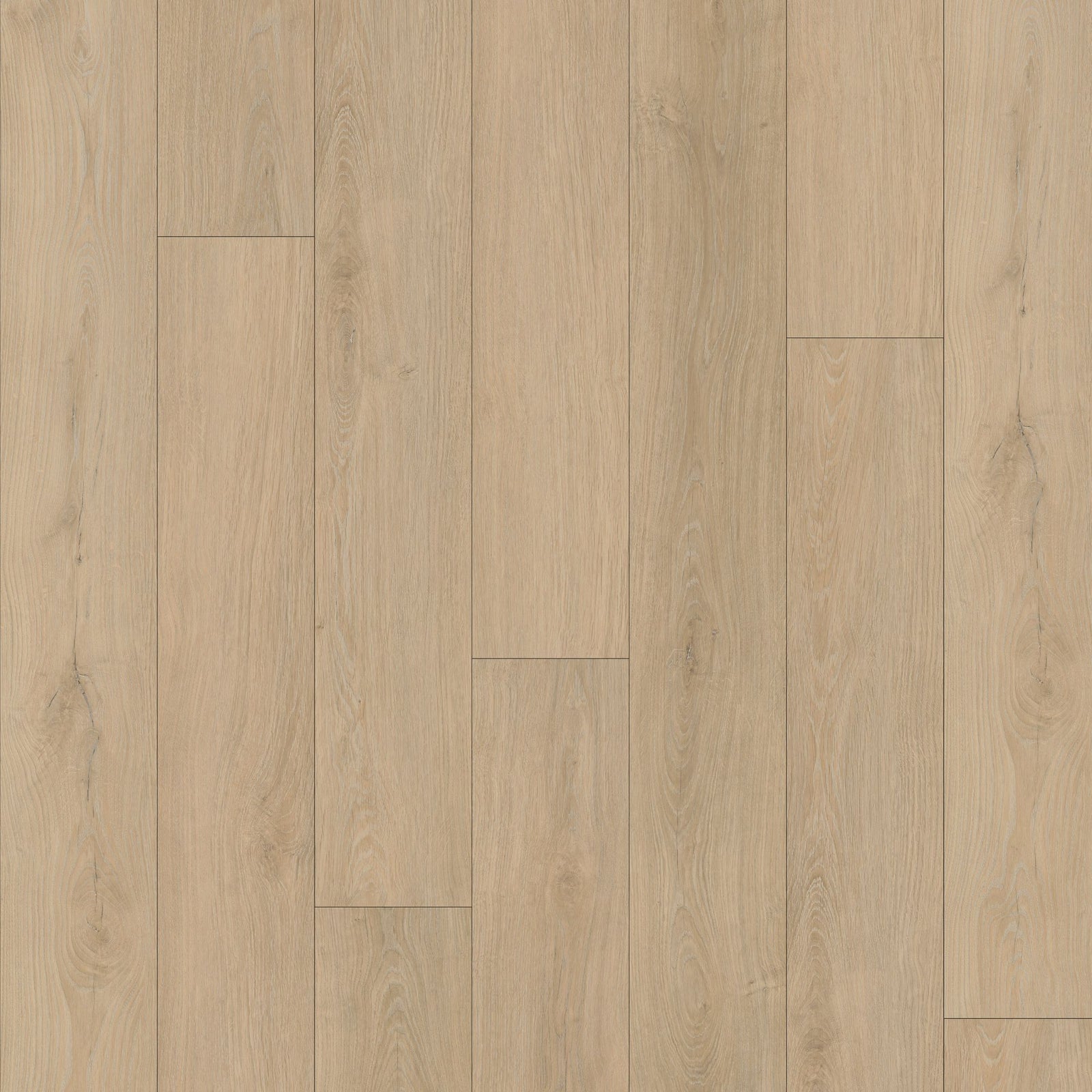 Close-up of a wooden floor with a light brown color and visible grain pattern.