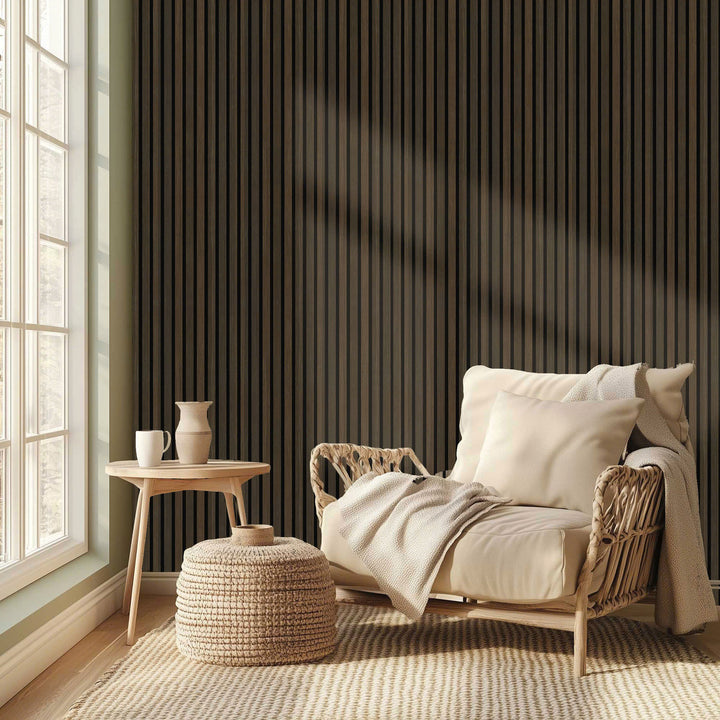 Smoked Oak WA273 - Walldi Acoustic Wall Panel 2'x 9'