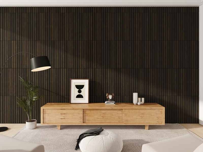 Smoked Oak WA013 - Walldi Acoustic Wall Panel 2' x 2'