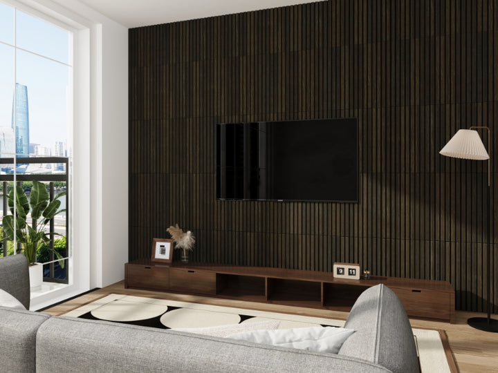 Smoked Oak WA013 - Walldi Acoustic Wall Panel 2' x 2'