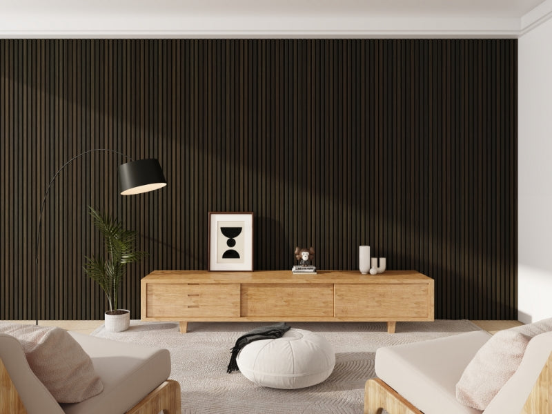 Smoked Oak WA273 - Walldi Acoustic Wall Panel 2'x 9'