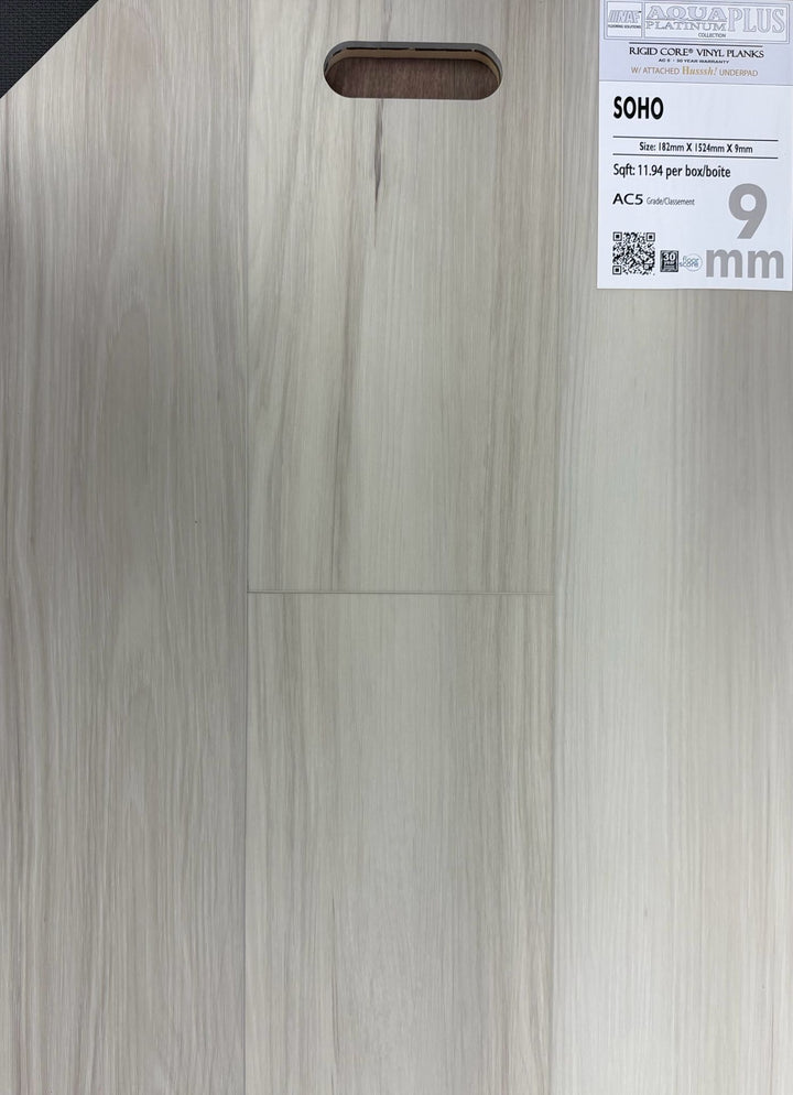 Soho - AQUAPLUS PLATINUM  9mm SPC Vinyl Flooring